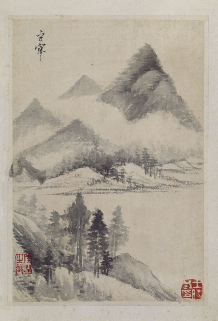 图片[1]-Dong Qichang Landscape Album-China Archive